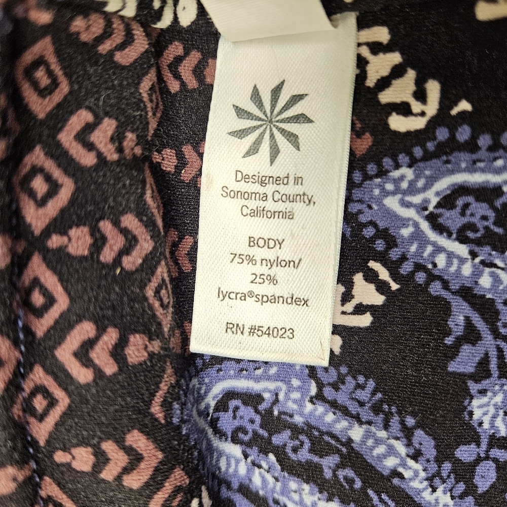 Athleta Floral Patchwork Salutation Tight Legging… - image 7